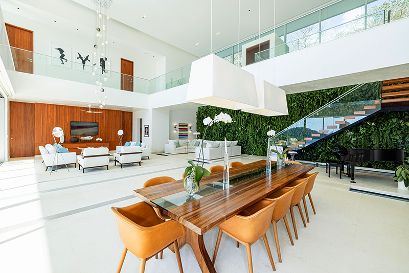 Modern architecture living room Costa Rica